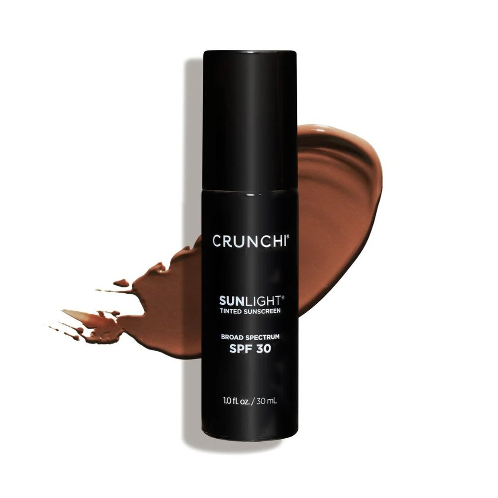 CRUNCHI Sunlight Tinted Sunscreen, SPF 30, Deep